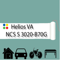 NCS S 3020-B70G глянцева 1К швидкосохнуча антикорозійна емаль Helios ES - 1л