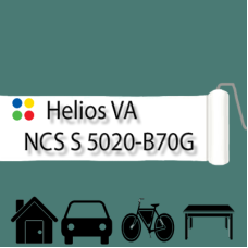 NCS S 5020-B70G антикорозійна глянцева грунт-емаль (вініл-акрилова) HELIOS VA - 1л