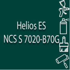 NCS S 7020-B70G глянцева 1К швидкосохнуча антикорозійна емаль Helios ES - 1л