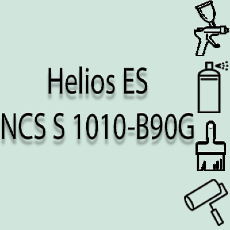 NCS S 1010-B90G глянцева 1К швидкосохнуча антикорозійна емаль Helios ES - 1л