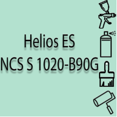 NCS S 1020-B90G глянцева 1К швидкосохнуча антикорозійна емаль Helios ES - 1л