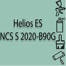 NCS S 2020-B90G глянцева 1К швидкосохнуча антикорозійна емаль Helios ES - 1л