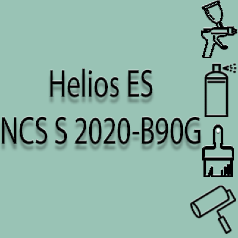 NCS S 2020-B90G глянцева 1К швидкосохнуча антикорозійна емаль Helios ES - 1л