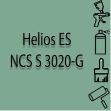 NCS S 3020-G глянцева 1К швидкосохнуча антикорозійна емаль Helios ES - 1л