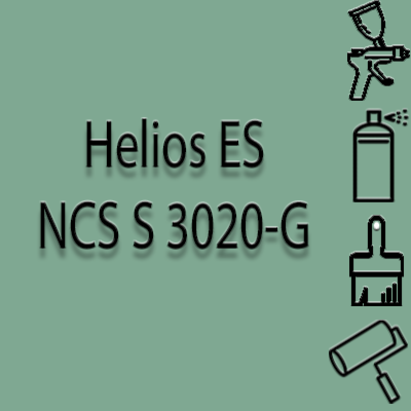 NCS S 3020-G глянцева 1К швидкосохнуча антикорозійна емаль Helios ES - 1л