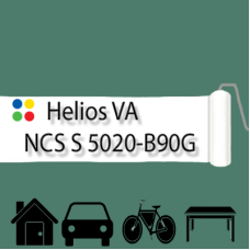 NCS S 5020-B90G антикорозійна глянцева грунт-емаль (вініл-акрилова) HELIOS VA - 1л