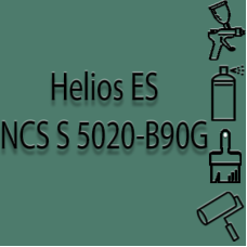 NCS S 5020-B90G глянцева 1К швидкосохнуча антикорозійна емаль Helios ES - 1л