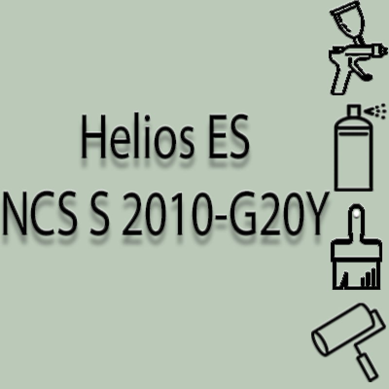 NCS S 2010-G20Y глянцева 1К швидкосохнуча антикорозійна емаль Helios ES - 1л