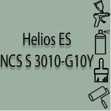 NCS S 3010-G10Y глянцева 1К швидкосохнуча антикорозійна емаль Helios ES - 1л