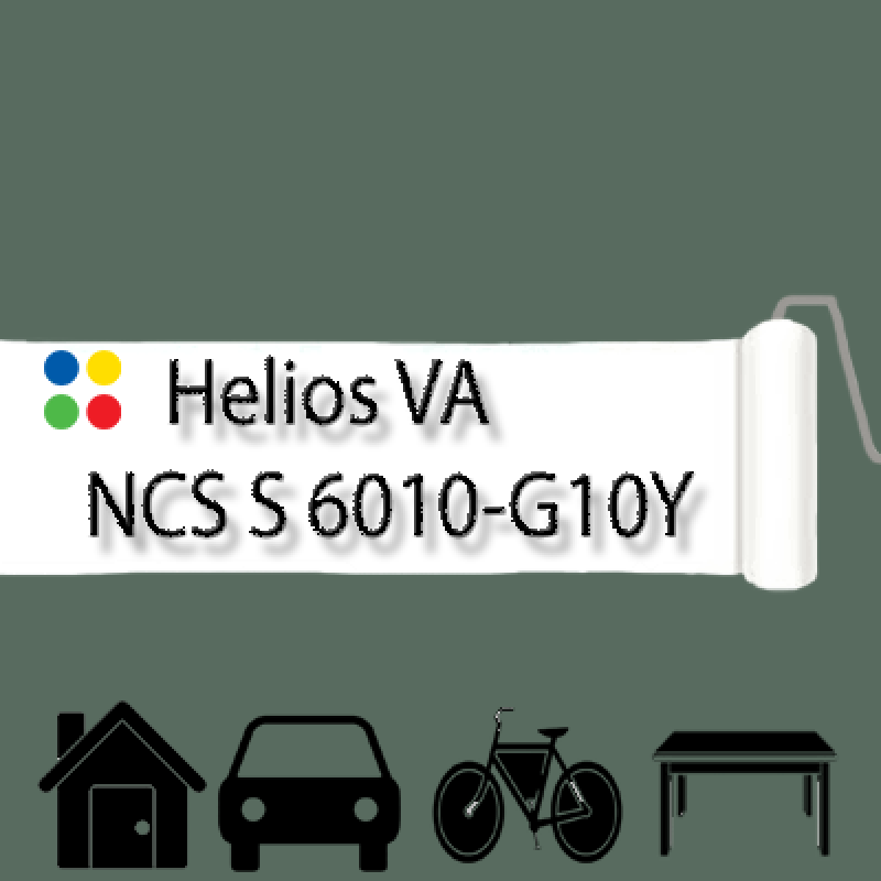 NCS S 6010-G10Y антикорозійна глянцева грунт-емаль (вініл-акрилова) HELIOS VA - 1л