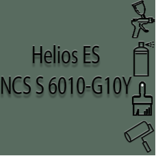 NCS S 6010-G10Y глянцева 1К швидкосохнуча антикорозійна емаль Helios ES - 1л