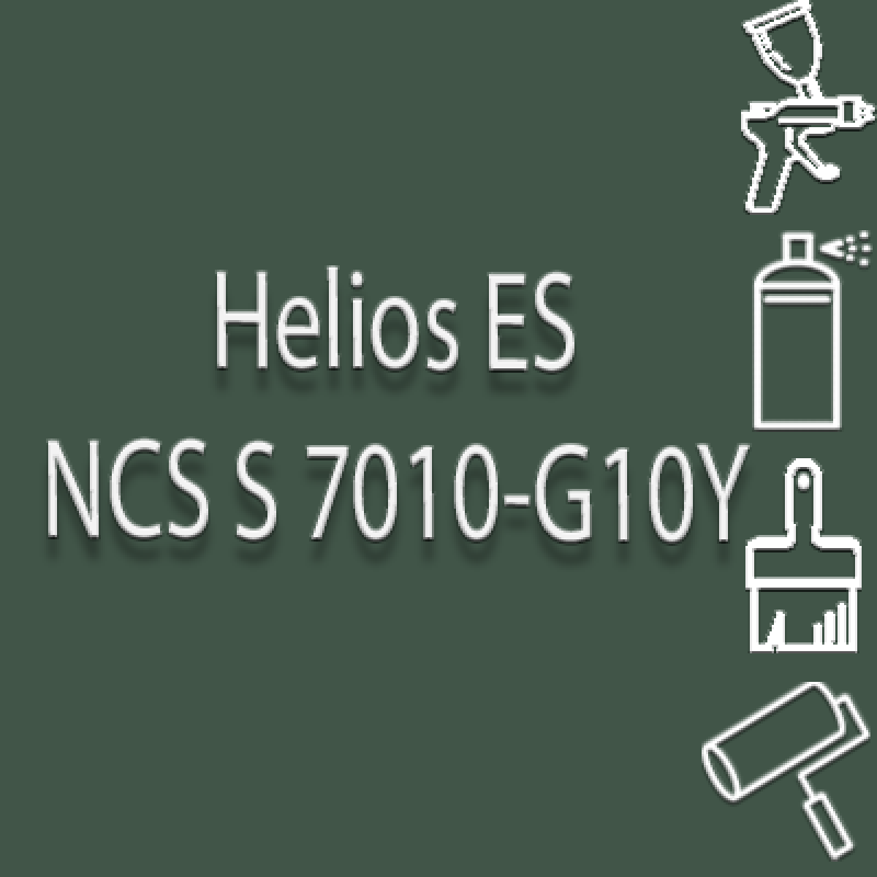NCS S 7010-G10Y глянцева 1К швидкосохнуча антикорозійна емаль Helios ES - 1л