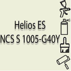 NCS S 1005-G40Y глянцева 1К швидкосохнуча антикорозійна емаль Helios ES - 1л