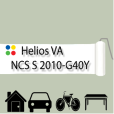NCS S 2010-G40Y антикорозійна глянцева грунт-емаль (вініл-акрилова) HELIOS VA - 1л