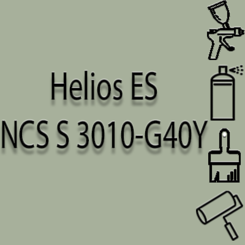 NCS S 3010-G40Y глянцева 1К швидкосохнуча антикорозійна емаль Helios ES - 1л