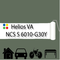 NCS S 6010-G30Y антикорозійна глянцева грунт-емаль (вініл-акрилова) HELIOS VA - 1л
