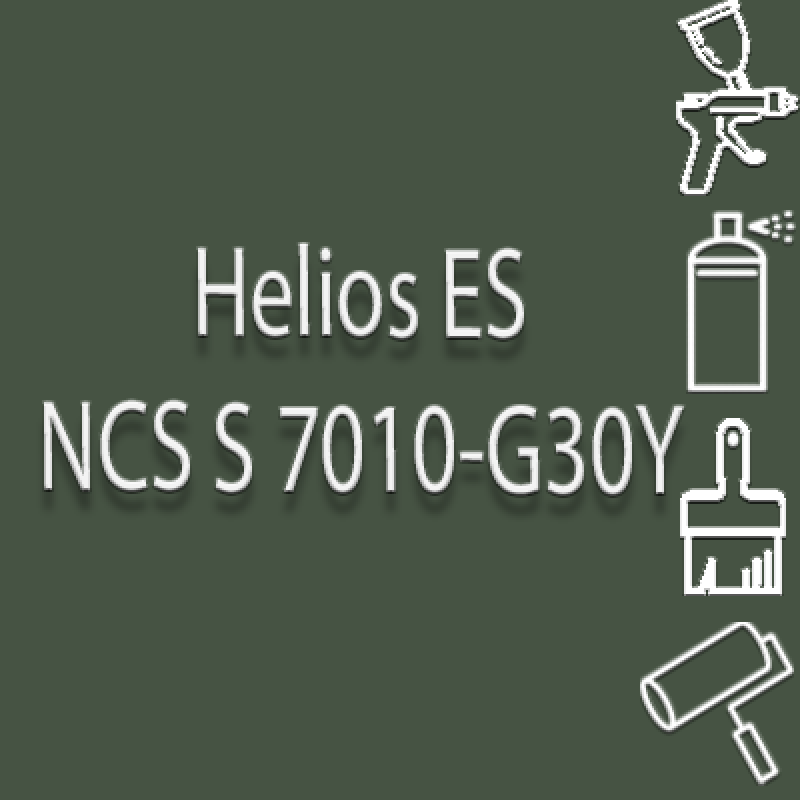 NCS S 7010-G30Y глянцева 1К швидкосохнуча антикорозійна емаль Helios ES - 1л
