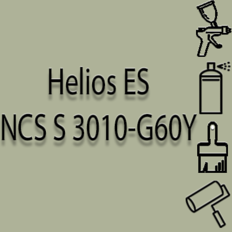 NCS S 3010-G60Y глянцева 1К швидкосохнуча антикорозійна емаль Helios ES - 1л
