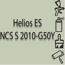 NCS S 2010-G50Y глянцева 1К швидкосохнуча антикорозійна емаль Helios ES - 1л