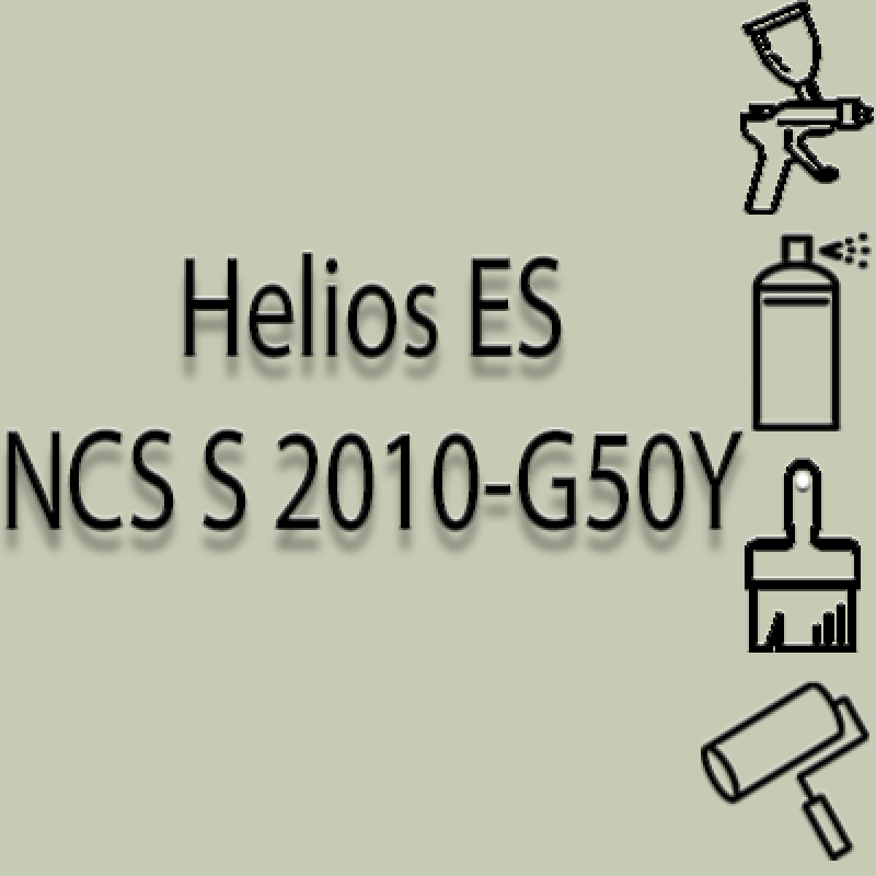 NCS S 2010-G50Y глянцева 1К швидкосохнуча антикорозійна емаль Helios ES - 1л