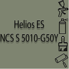 NCS S 5010-G50Y глянцева 1К швидкосохнуча антикорозійна емаль Helios ES - 1л