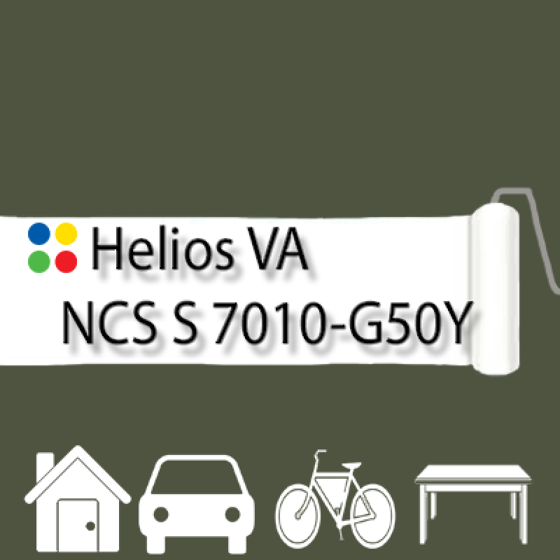NCS S 7010-G50Y антикорозійна глянцева грунт-емаль (вініл-акрилова) HELIOS VA - 1л