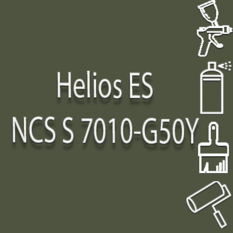 NCS S 7010-G50Y глянцева 1К швидкосохнуча антикорозійна емаль Helios ES - 1л