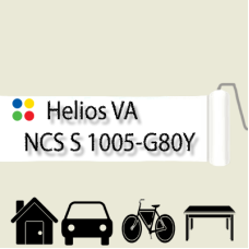 NCS S 1005-G80Y антикорозійна глянцева грунт-емаль (вініл-акрилова) HELIOS VA - 1л