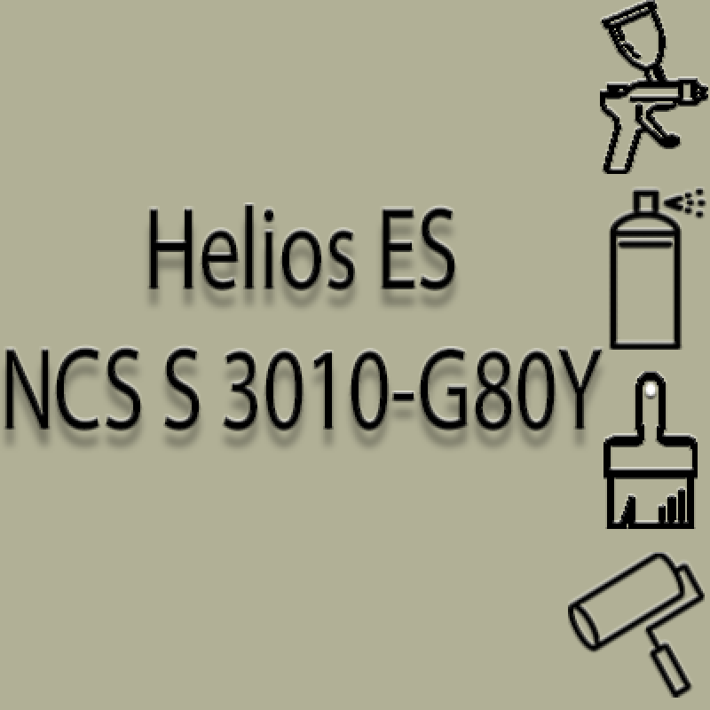 NCS S 3010-G80Y глянцева 1К швидкосохнуча антикорозійна емаль Helios ES - 1л