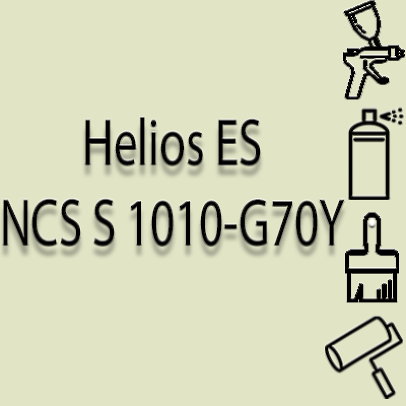 NCS S 1010-G70Y глянцева 1К швидкосохнуча антикорозійна емаль Helios ES - 1л