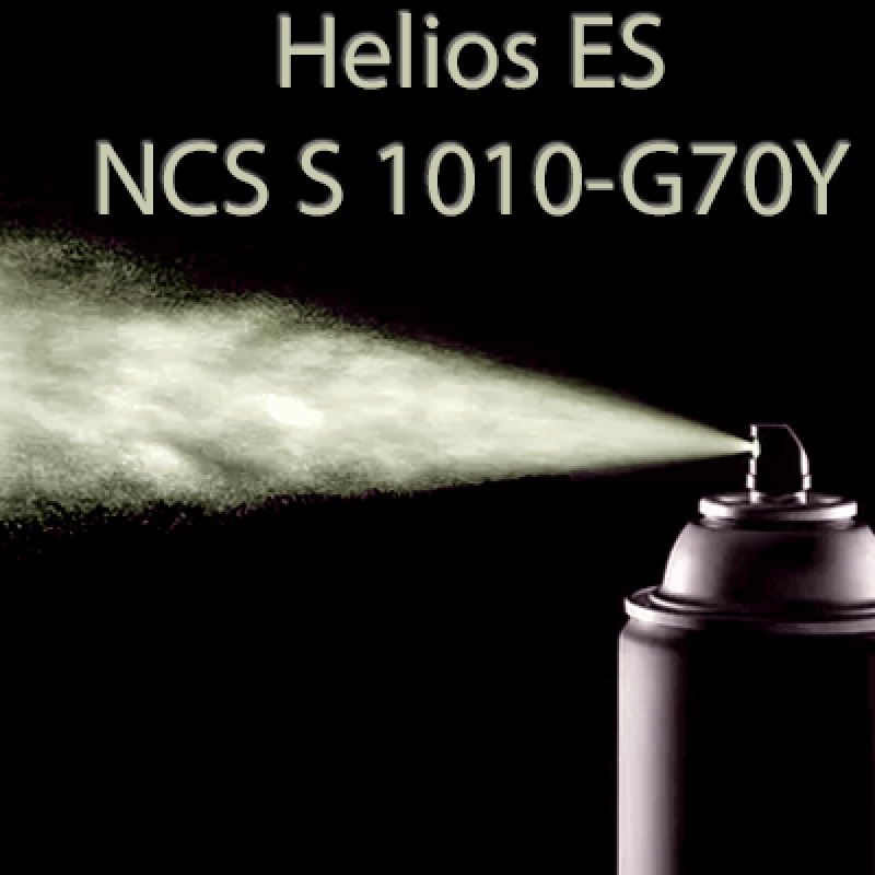 NCS S 1010-G70Y аерозольна глянцева 1К швидкосохнуча антикорозійна емаль Helios ES - 400мл NCS S 1010-G70Y аерозольна глянцева 1К швидкосохнуча антикорозійна емаль Helios ES - 400мл
