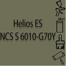 NCS S 6010-G70Y глянцева 1К швидкосохнуча антикорозійна емаль Helios ES - 1л