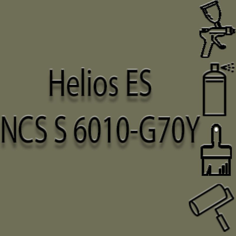 NCS S 6010-G70Y глянцева 1К швидкосохнуча антикорозійна емаль Helios ES - 1л NCS S 6010-G70Y глянцева 1К швидкосохнуча антикорозійна емаль Helios ES - 1л