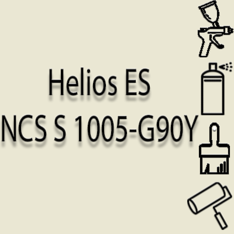 NCS S 1005-G90Y глянцева 1К швидкосохнуча антикорозійна емаль Helios ES - 1л