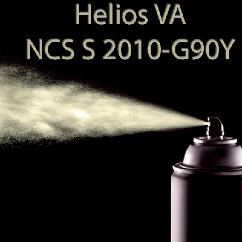 NCS S 2010-G90Y аерозольна антикорозійна глянцева грунт-емаль (вініл-акрилова) HELIOS VA - 400м