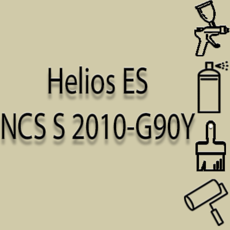 NCS S 2010-G90Y глянцева 1К швидкосохнуча антикорозійна емаль Helios ES - 1л