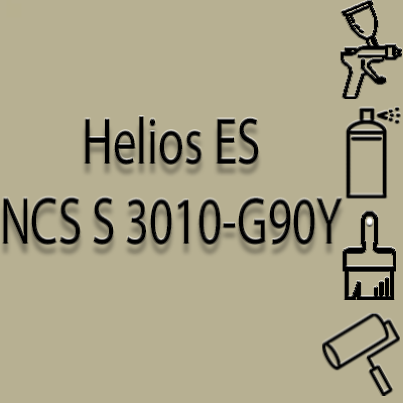 NCS S 3010-G90Y глянцева 1К швидкосохнуча антикорозійна емаль Helios ES - 1л