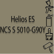 NCS S 5010-G90Y глянцева 1К швидкосохнуча антикорозійна емаль Helios ES - 1л