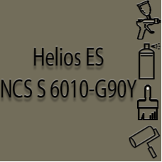 NCS S 6010-G90Y глянцева 1К швидкосохнуча антикорозійна емаль Helios ES - 1л
