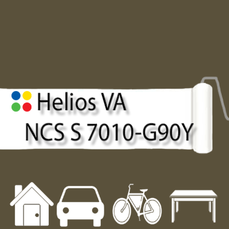 NCS S 7010-G90Y антикорозійна глянцева грунт-емаль (вініл-акрилова) HELIOS VA - 1л