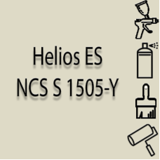 NCS S 1505-Y глянцева 1К швидкосохнуча антикорозійна емаль Helios ES - 1л