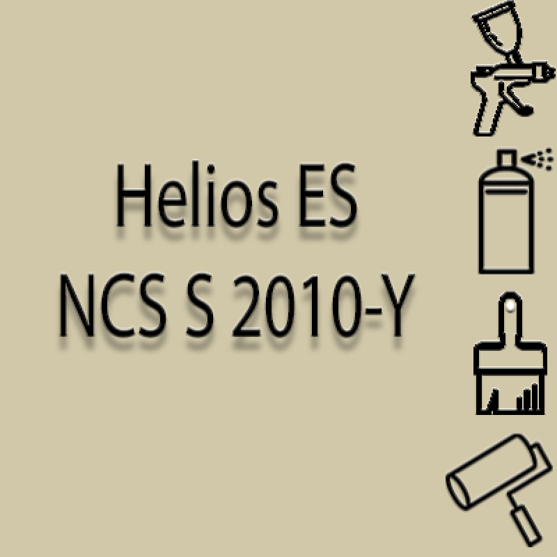 NCS S 2010-Y глянцева 1К швидкосохнуча антикорозійна емаль Helios ES - 1л