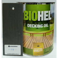 BIOHEL DECKING OIL олія для терас 1 л. №70 - NAVY.