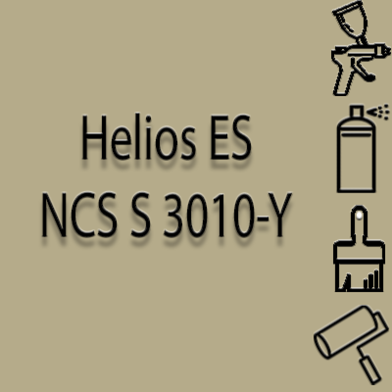 NCS S 3010-Y глянцева 1К швидкосохнуча антикорозійна емаль Helios ES - 1л