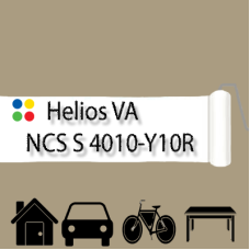 NCS S 4010-Y10R антикорозійна глянцева грунт-емаль (вініл-акрилова) HELIOS VA - 1л