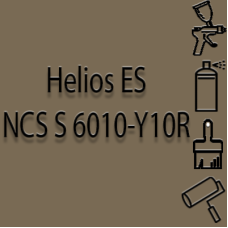 NCS S 6010-Y10R глянцева 1К швидкосохнуча антикорозійна емаль Helios ES - 1л