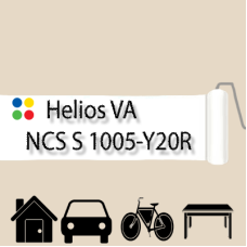 NCS S 1005-Y20R антикорозійна глянцева грунт-емаль (вініл-акрилова) HELIOS VA - 1л