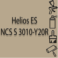 NCS S 3010-Y20R глянцева 1К швидкосохнуча антикорозійна емаль Helios ES - 1л