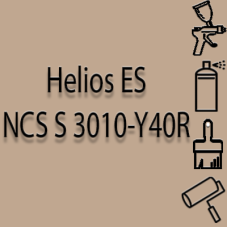 NCS S 3010-Y40R глянцева 1К швидкосохнуча антикорозійна емаль Helios ES - 1л
