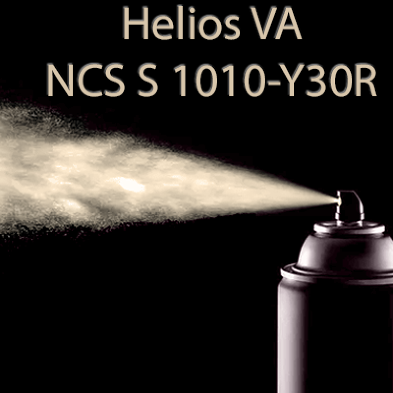 NCS S 1010-Y30R аерозольна антикорозійна глянцева грунт-емаль (вініл-акрилова) HELIOS VA - 400м